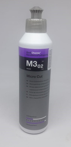 Imagen 1 de 2 de Koch Chemie M3.02 Pulimento Microabrasivo 250ml - Highgloss 
