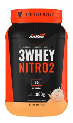 Whey Protein 3w Nitro2 900g Isolado Concentrado New Millen