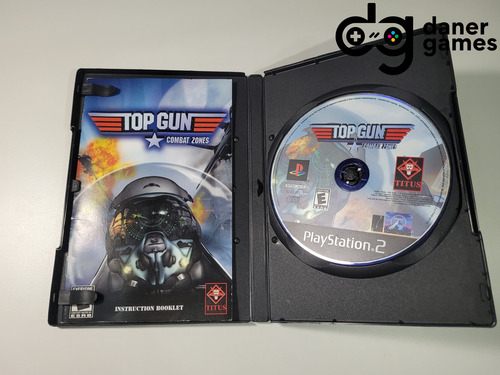 Playstation 2 - Top Gun Combat Zones - Completo (Usado)