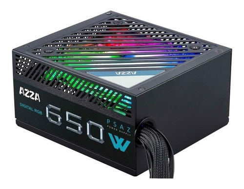 Fuente De Poder Azza 650w 80+ Bronze Rgb