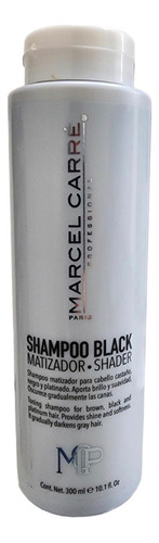  Marcel Carre Shampoo Black 300ml Matizador