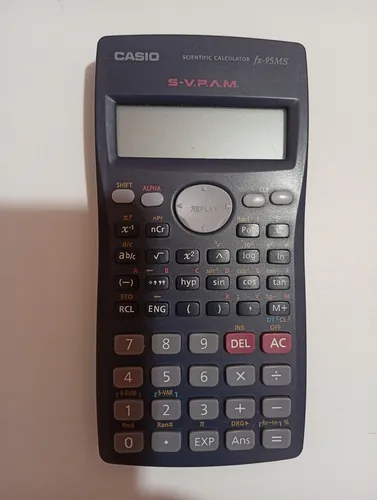 Calculadora Científica Casio Fx-95ms Azul Oscuro (Usado)