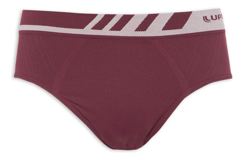 Cueca Lupo Slip Microfibra Sem Costura Vinho Xg