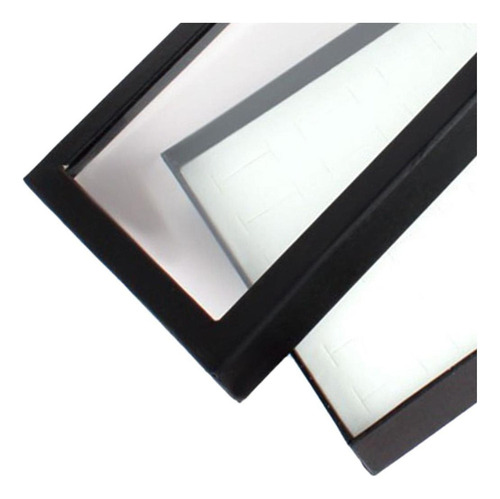2xrings Display Box 36 Slot Con Tapa Transparente Vitrina