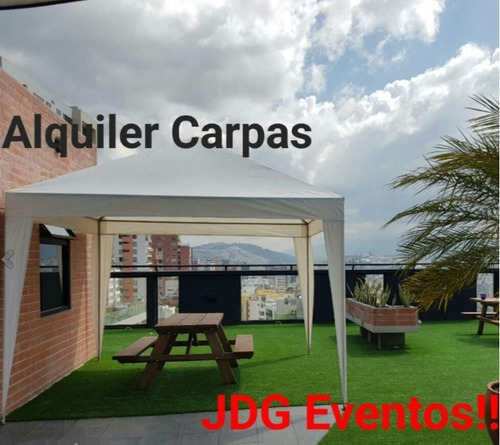 Imagen 3 de 10 de Alquiler De Carpas, Mesas, Sillas Y Calentadores De Ambiente