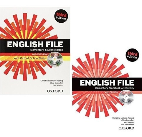 English File Elementary Student´s Book And Workbook 3rd Ed.