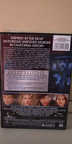 The Black Dahlia Import Scarlett Johansson Brian De Palma (Usado)