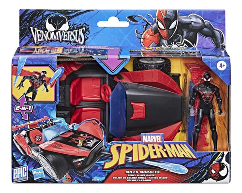 Figura De Acción Miles Morales World Of Spiderman