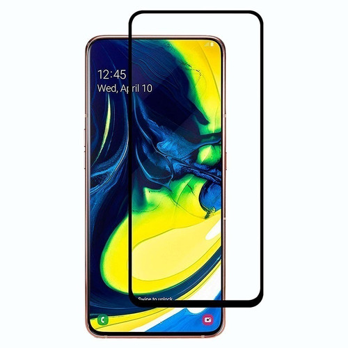 Vidrio Templado 5d 9h Full Para Samsung  A80  