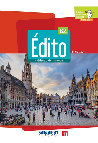 Edito B2 4eme.edition - Livre