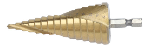 Broca Escalonada Step Bit Fast Change Hss Ti Coated Spiral