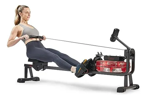 comprar Máquina De Remo De Agua Sunny Health & Fitness Obsidian Surg