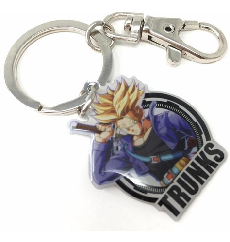 Llavero Dragon Ball Z Ss Trunks Retrato