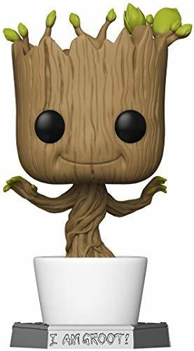 Funko Pop! Marvel: Guardianes De La Galaxia - Groot De 18  ,