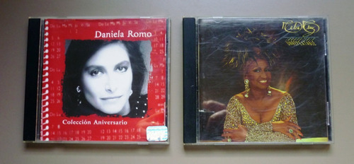 Lote X 2 Cd Daniela Romo (coleccion) Y Celia Cruz (irrepetib