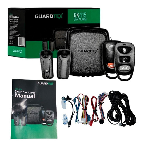 Alarma Auto Guardtex Gx 415 Full Volumetrica Dos Controles !