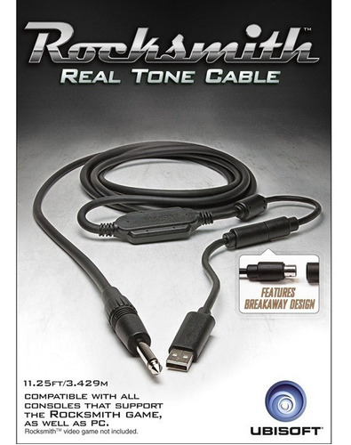 Rocksmith Real Tone Cable Cabo Ps3 Xbox 360 Pc - P. Entrega