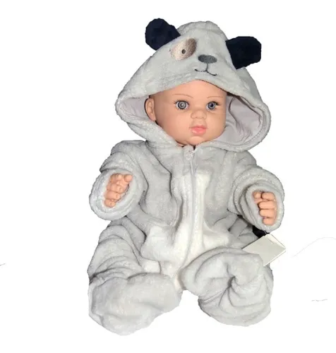 Pijama Oso Panda Invierno Peluche