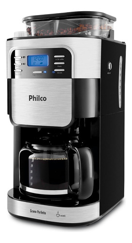 Cafeteira Philco Grano Perfetto Pcf22pi Cor Preto/Cinza 127V