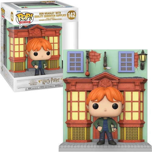 Funko Pop Harry Potter Ron Weasley With Quality Quidditch Su