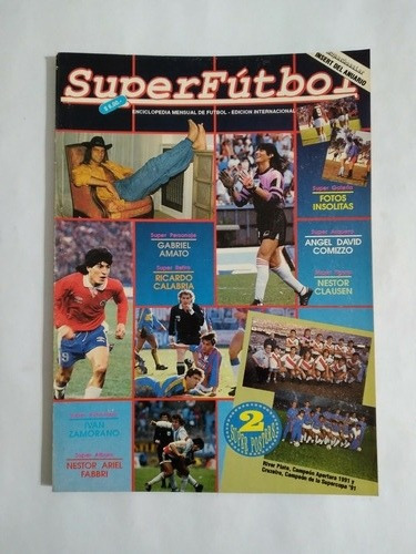 Super Futbol 53 Posters River Y Cruzeiro Sin Insert