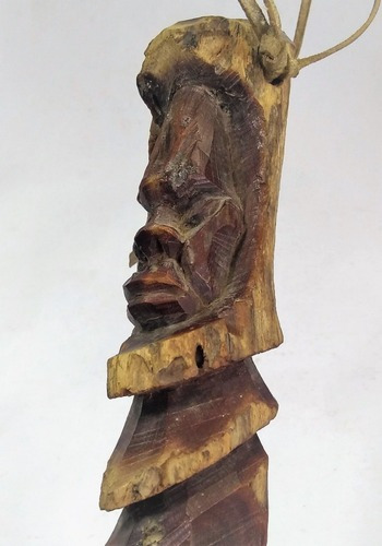 Imagem 4 de 6 de Antiga Espada Esculpida Em Madeira Tribo Africana 974 Rrdeco