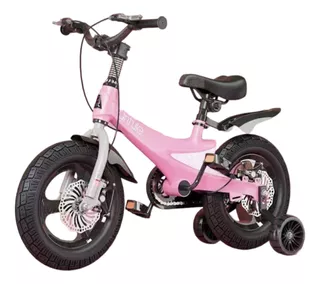 Bicicleta Infantil 5-8 Años Niña Aro 16 Lubabycas Rosada