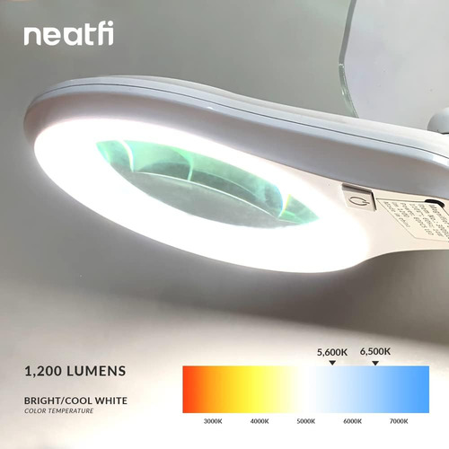 (nuevo Modelo) Lámpara De Aumento Superled Abrazadera,...