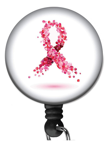 Insignia De Cinta Rosa Contra Cáncer De Mama Soporte D...