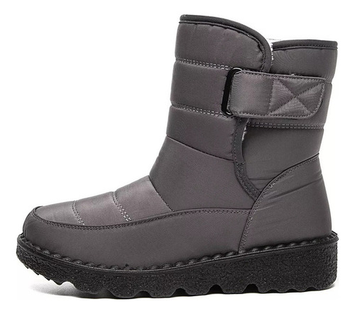 Botas De Neve Femininas, Velcro, Impermeáveis, Entrega Imedi