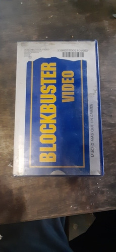 Antigua Caja Blockbuster Vhs Con Vhs De Regalo