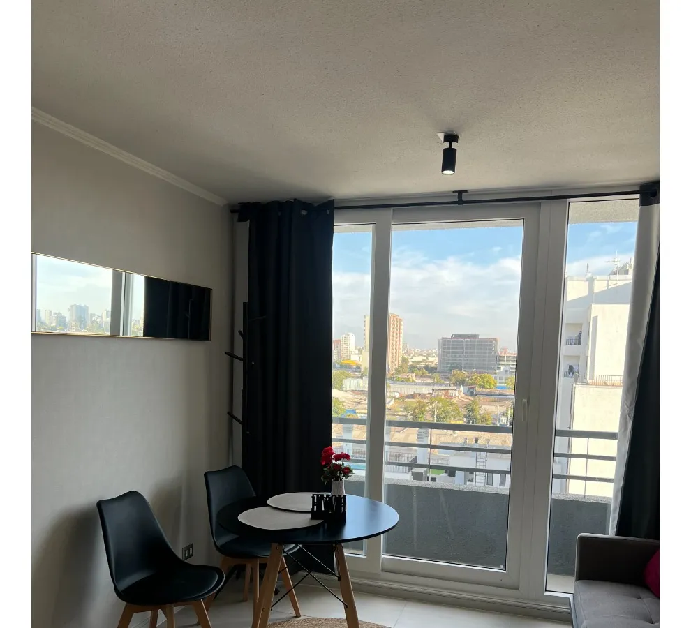Imagen 5 de 17 de Hermoso Departamento Semi Nuevo Amoblado En Santiago