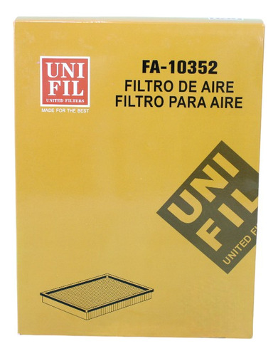 Filtro De Aire Para Mg Hs 1.5t Gdi / 2.0t 2021-2023 Fa-10352