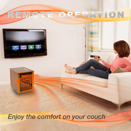 Calentador De Espacio Portátil Dr Infrared Heater De 1500 W