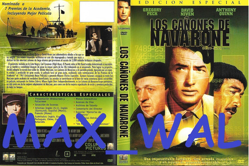 Los Cañones De Navarone Dvd Gregory Peck Anthony Quinn