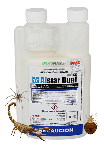 Alstar Dual 300sc - 500 Ml. Alacranes Chinches
