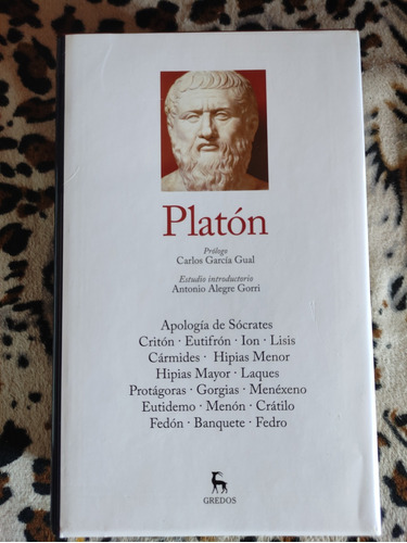 Platón Tomo I - Colección Grandes Pensadores De Gredos 