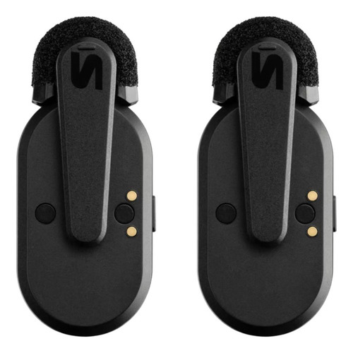 Par De Microfones Lapela Sem Fio Movemic Two Shure Mv-two-z7