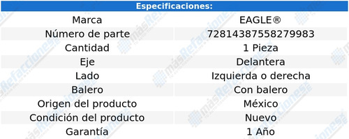 Base Amortiguador Delantera Izq/der Outlander L4 2.4l 03-06