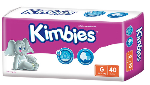 Pañales Kimbies Gel Absorbente  G