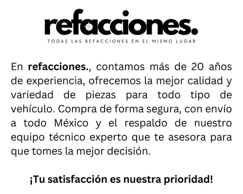 Amortiguador Repuesto Terminal Universal Universal 1950-2023
