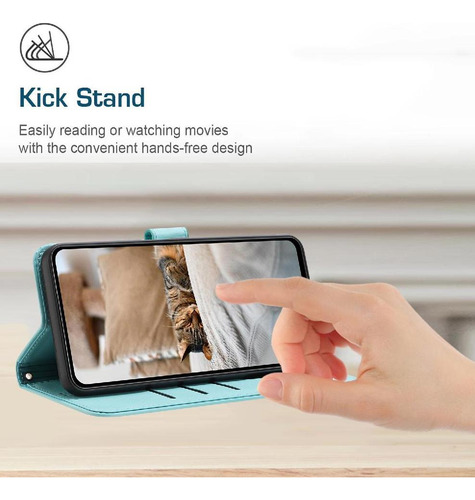 Funda Abatible Para Oppo Reno 13f 5g Pu Titular De La De