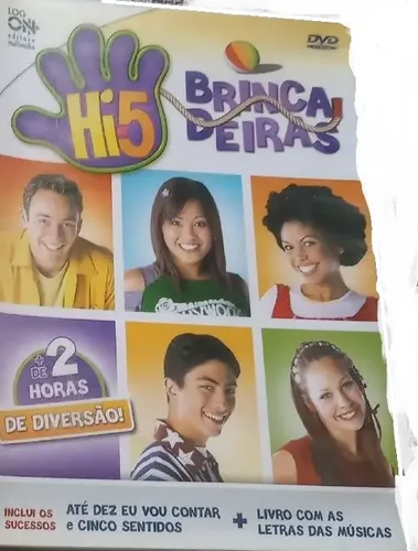 Hi 5 Brincadeiras Dvd Original Lacrado | MercadoLivre