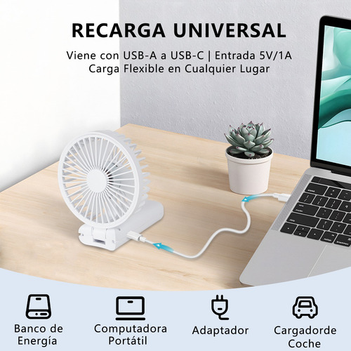 Mini Fan/mini Usb Ventilador De Mano Portatil Pequeño