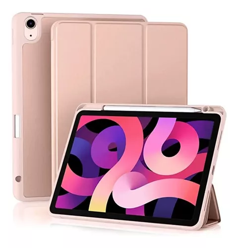 Fusión maletero Canal Funda Para iPad Mini 6ta Generación Rosa