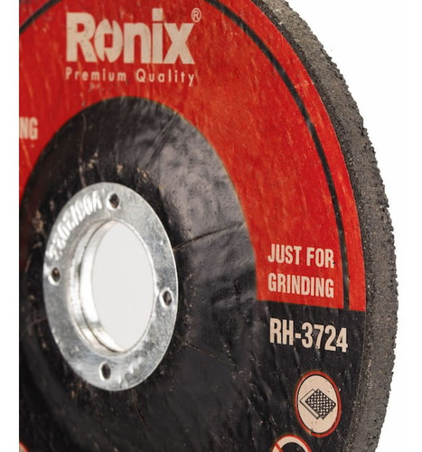 Imagen 4 de 6 de Disco De Desbaste X 10un 115mm X 6mm Ronix