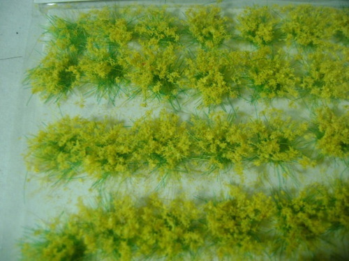 Imagen 6 de 10 de Nico Blister D Matas Y Flores Amarillas D 10 Mm H0 (pmf 06)