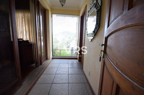 Casa Com 4 Dormitórios À Venda, 200 M² Por R$ 920.000,00 - Jardim Cascata - Teresópolis/rj - Ca0347