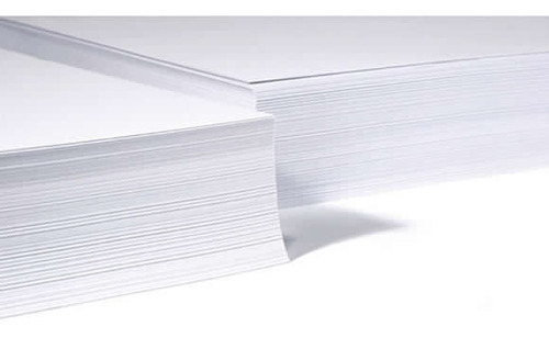 Opalina Telada Blanca 225 Grs Tamaño Carta 100 Hojas Textura