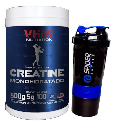 Creatina Monohidratada Vhm 1 Kg + Shaker ¡envió Gratis!